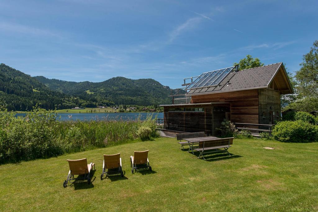 Appartementhotel Am Weissensee Exterior foto