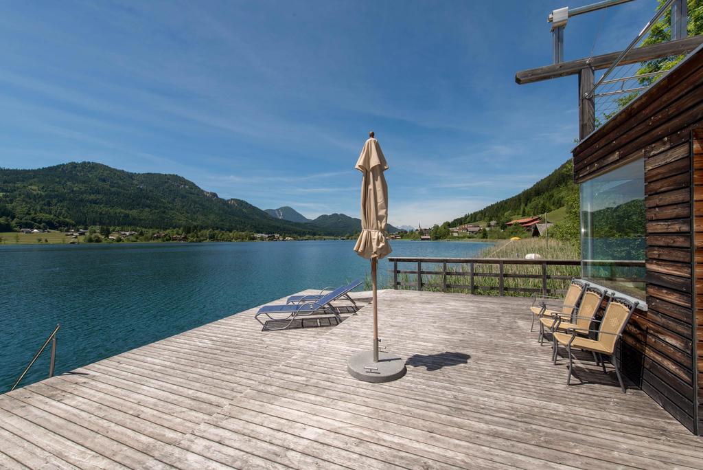 Appartementhotel Am Weissensee Exterior foto
